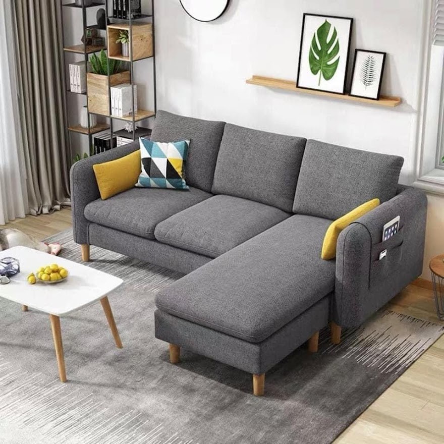 Sofa góc L cho phòng khách nhà phố và căn hộ chung cư