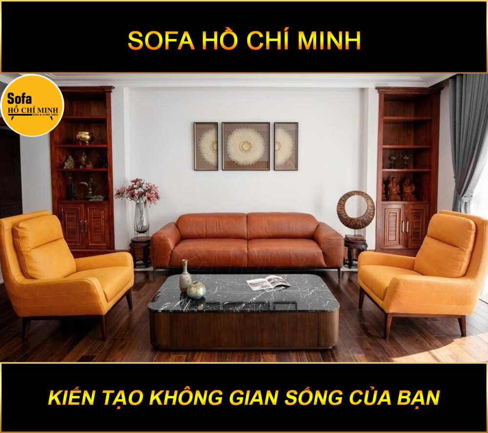 sofa da bò thật