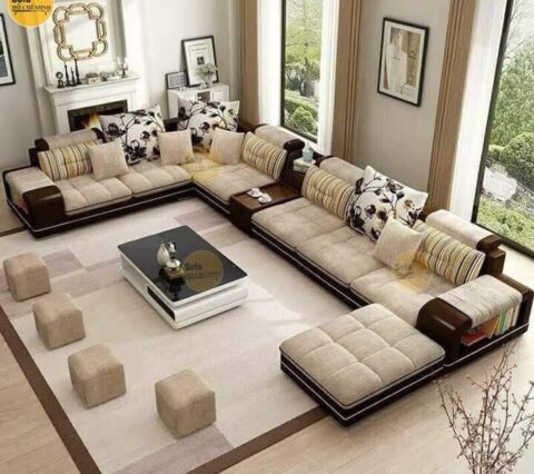 sofa phòng khách hiện đại, Nội Thất Ghế Sofa