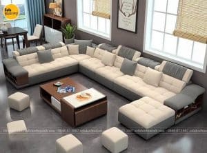 Sofa Góc L đầu bât KM50%