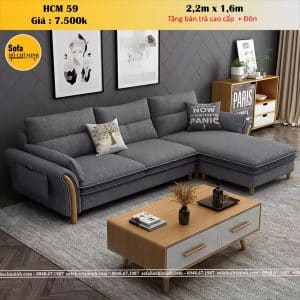 Sofa Góc L Giá Rẻ HCM59