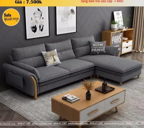 Sofa Góc L Giá Rẻ HCM59