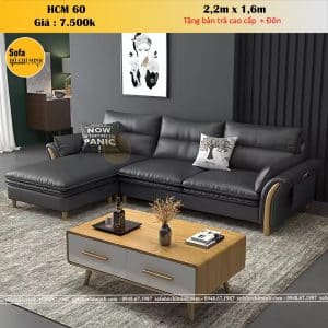 Sofa Góc L Giá Rẻ HCM60