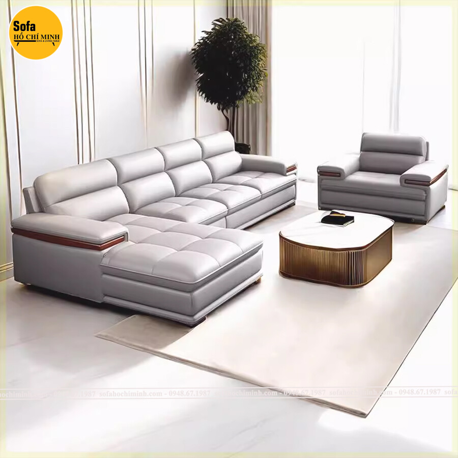Sofa Góc Da Hàn Quốc HCM-177