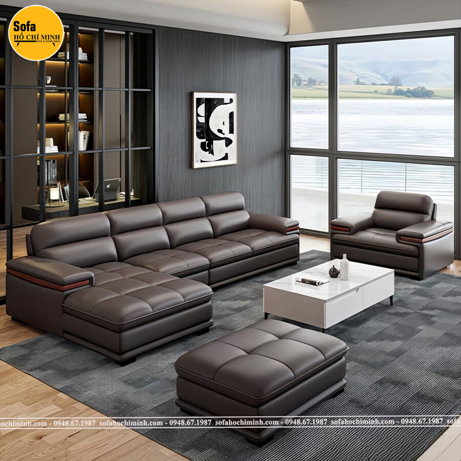 Sofa Góc Da Hàn Quốc HCM-177