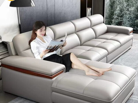 Sofa Góc Da Hàn Quốc HCM-177