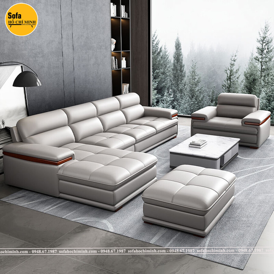 Sofa Góc Da Hàn Quốc HCM-177