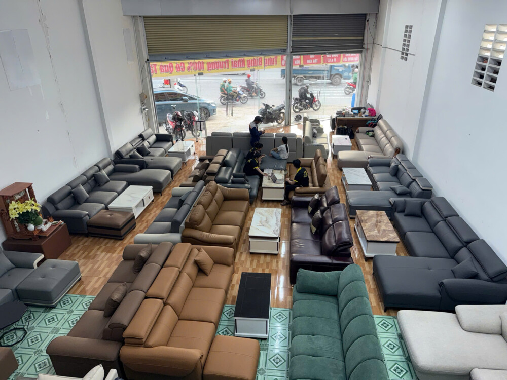 Cửa hàng bán nội thất ghế sofa tại ql1k dĩ an