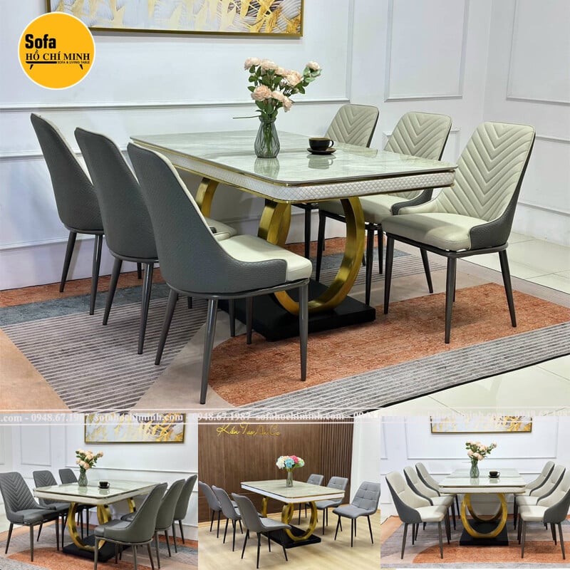 BÀN ĂN HIỆN ĐẠI - HCM 01